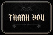 Blacking Blackletter Typeface Font, a Blackletter Font by Storytype Studio (Thumbnail 15 of 15)