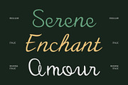 CS Gifted – Script Font, a Script Font by Craft Supply Co. (Thumbnail 6 of 8)