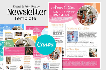 Canva Business Newsletter Template, an Email Template by PixelCraft