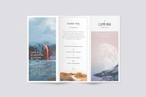 LUMINA Trifold Brochure