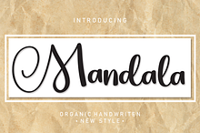 Mandala | Script Font