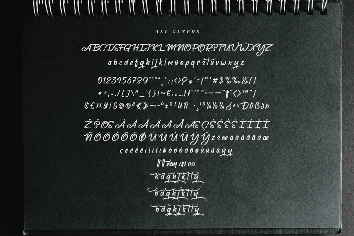 The Killer Way - Handwritten Font, a Script Font by FHFont (Photo 6 of 9)