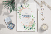 Winter celebration - watercolor set, an Animal Illustration by long summer (Thumbnail 7 of 19)