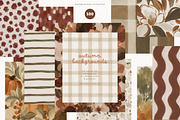 100 Autumn Backgrounds, a Background Graphic by PeDe Designs (Thumbnail 1 of 14)