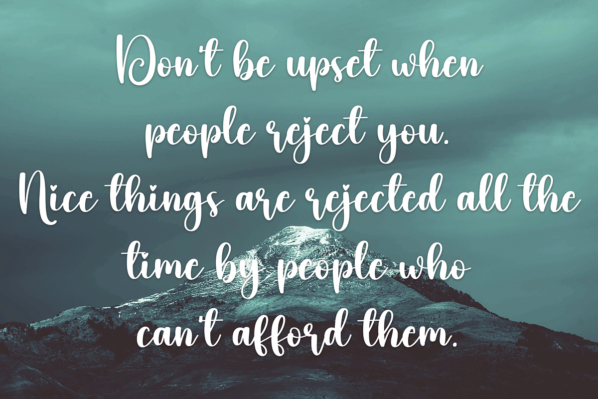 Beautiful Butterfly | Script Font, a Script Font by Scratchones (Photo 6 of 8)