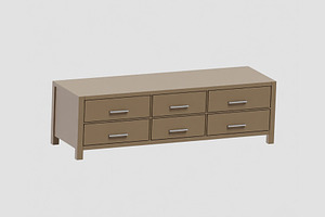 wardrobe 01, an Object 3D Model by fahad121