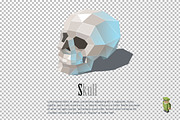 Vector skull, a Healthcare Illustration by lemonoff (Thumbnail 2 of 2)