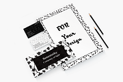 Black&White Leaves patterns set, a Pattern Graphic by Asyndrom (Thumbnail 2 of 4)
