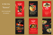 Neon Restaurant Canva & Instagram, a Social Media Template by Attype (Thumbnail 2 of 4)