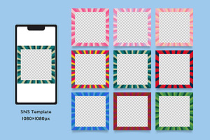 Instagram Template  9pattern