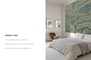 Paris Home Bedroom No. 3 Mockup