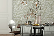 Classic Wallpaper No 11, a Wallpaper Graphic by Bloomart Studio (Thumbnail 5 of 7)