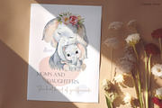 Mommy & Me. Watercolor Animals, an Animal Illustration by OctopusArtis (Thumbnail 12 of 14)