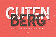 Gutenberg - Font Family, a Handwritten Font by Unio Designs (Thumbnail 2 of 10)