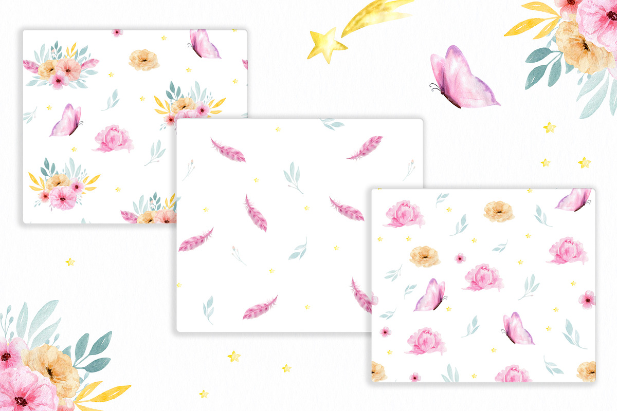 Watercolor Unicorn collection., a Graphic by Irene_Boiko_ART (Photo 9 of 11)