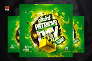 Flyer Saint Patricks Day Template, a Flyer Template by MonkeyBOX (Thumbnail 1 of 3)