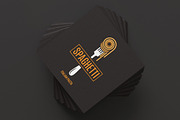 Spaghetti on fork design., an Object Illustration by PushLogo (Thumbnail 3 of 3)