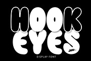 Hook Eyes - Display Font, a Font by HIRO.std (Thumbnail 1 of 10)