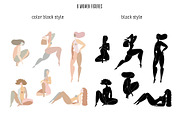 Jungle Girls feminine collection, a Graphic by dasha mo (Thumbnail 3 of 8)