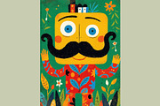 Whimsical Yellow Monster Characters, a Decorative Illustration by StockVerse Creative (Thumbnail 4 of 4)