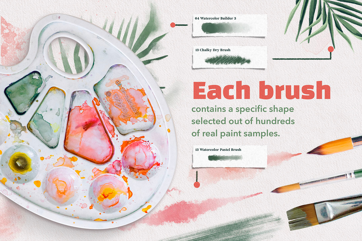 Wet & Dry Procreate Brush Set, a Brush Add-On by Shoutbam (Photo 8 of 15)