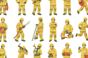 Firefighter Rescue Team Set, an Object Graphic by RT Studio (Thumbnail 4 of 4)