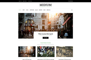 Midium - Blog WordPress Theme