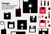 Digital Tools - Modern Graphics, a Technology Illustration by illugrama (Thumbnail 5 of 12)