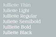 Juliette Family Serif (12 Fonts), a Serif Font by Schrifted Type (Thumbnail 3 of 9)