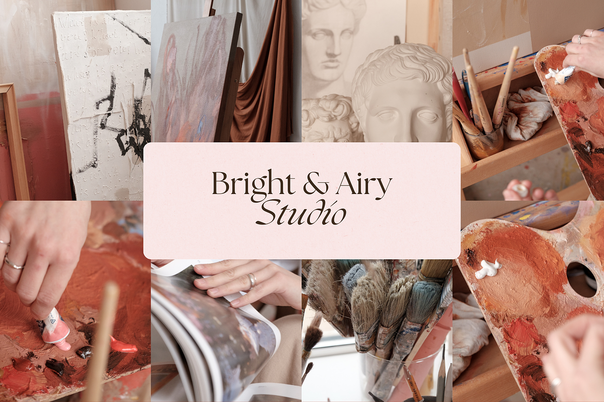 The Artist Stock Photo Bundle, a Photo by The Flossy Finch (Photo 6 of 12)