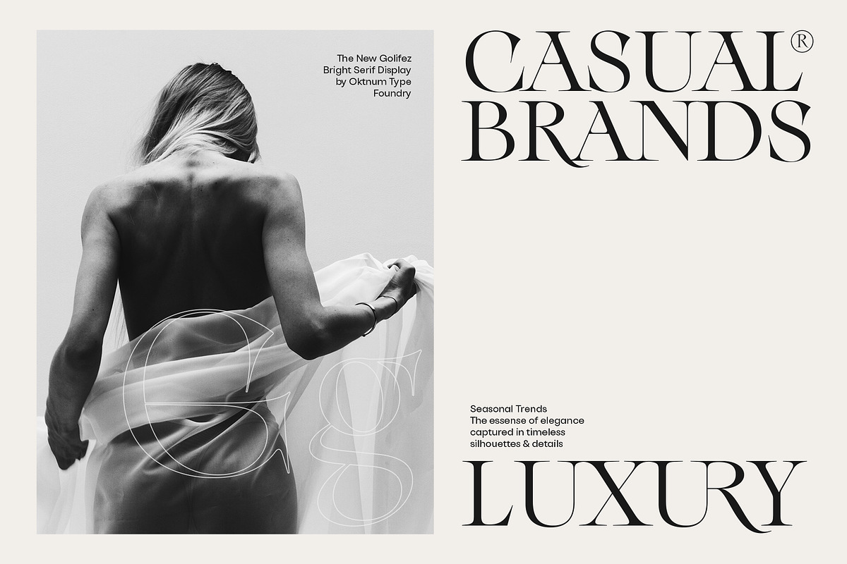 Golifez Bright Serif, a Serif Font by Oktnum Type Foundry (Photo 2 of 15)