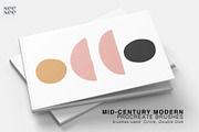 Procreate Mid Century Modern Brushes, a Brush Add-On by CC CREATIVE CO (Thumbnail 7 of 17)