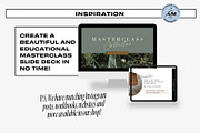 Masterclass Deck - Tropical Boho, a Presentation Template by Freedom Business Shop (Thumbnail 9 of 11)