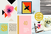 Creative Life Journaling Cards, a Card Template by Le Chernina (Thumbnail 1 of 2)