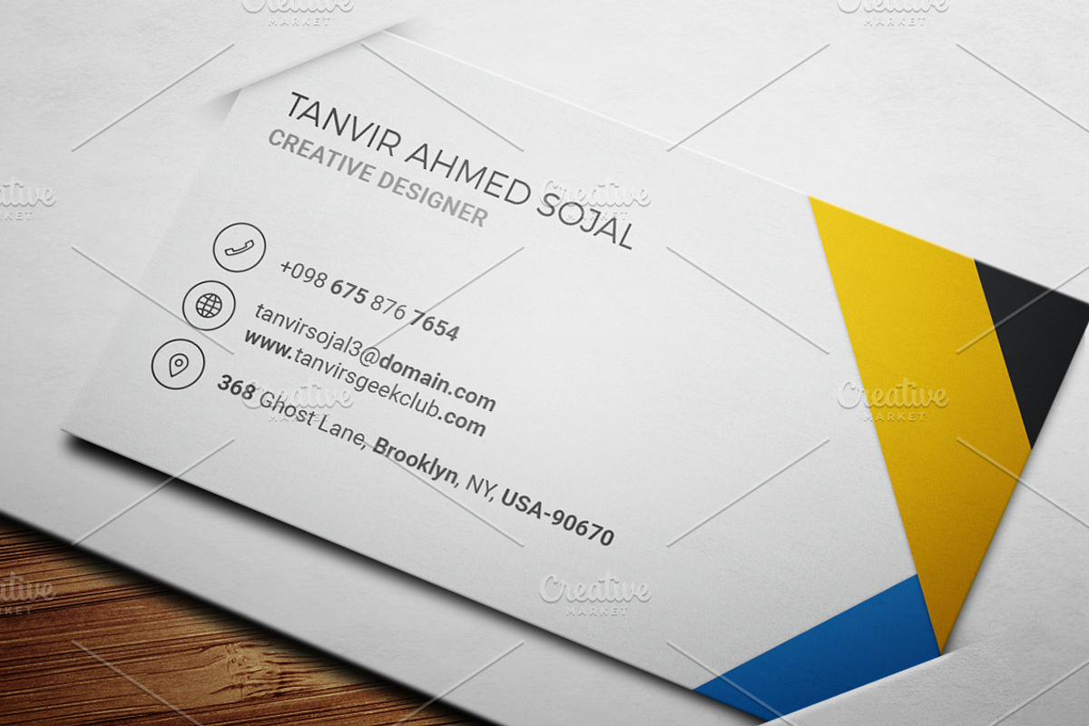Creative Business Card Template, a Business Card Template by Jongli (Photo 2 of 4)