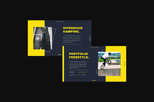 Hamping Sport Google Slide Template