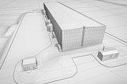 Logistics Complex Center, an Architecture 3D Model by 3DNUTS (Thumbnail 13 of 14)