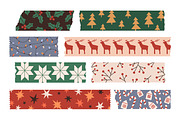 Christmas decorative washi tapes set, a Decorative Illustration by Good Studio (Thumbnail 2 of 4)