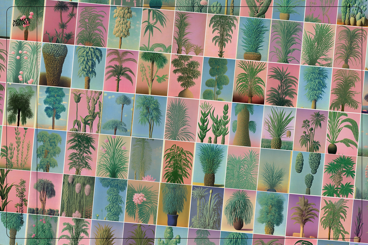 Botanical Surrealism, a Texture Graphic by Nomad Visuals (Photo 9 of 19)