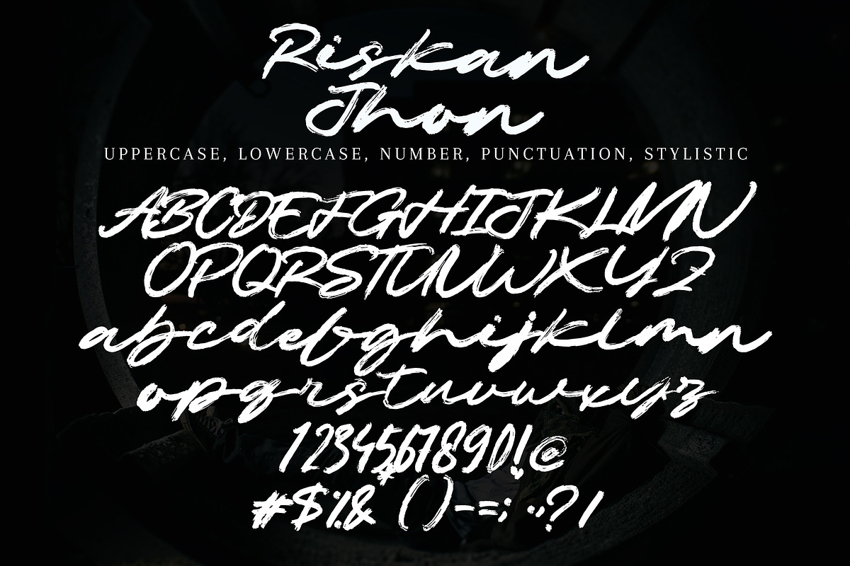 Riskan Jhon, a Handwritten Font by pineungtype (Photo 6 of 6)