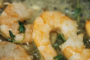 Cooking shrimp appetizer recipe, a Food & Drink Photo by Photo Drive Studio