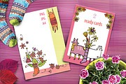 Cats in Socks & Wonder Flowers, an Object Graphic by Zooza Art (Thumbnail 6 of 10)