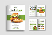 Food Menu | Bifold Brochure Template, a Brochure Template by Uiparvin (Thumbnail 2 of 6)