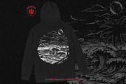 10 Bundle Dark Art Sunset Vibes Sea, an Illustration by Morspective (Thumbnail 4 of 7)