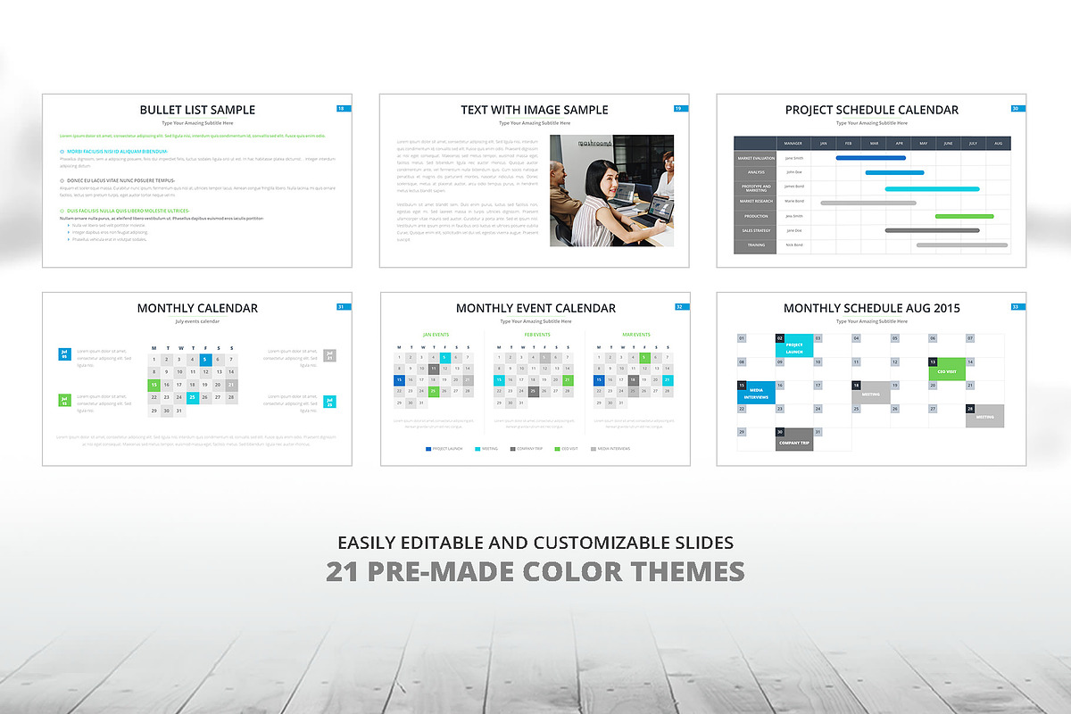Multipurpose Powerpoint Template, a Presentation Template by pallabip (Photo 6 of 23)