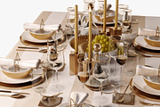 table setting 05, an Object 3D Model by 3dcruz (Thumbnail 2 of 14)