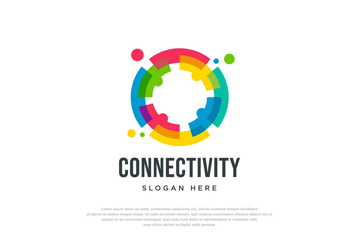 Colorful People Family Group Logo, a Branding & Logo Template by Buqancreative (Photo 1 of 2)