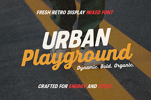Urban Playground – Mixed Font, a Script Font by Creacy Studio