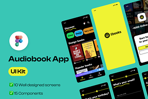 Audiobook App - UI Kit