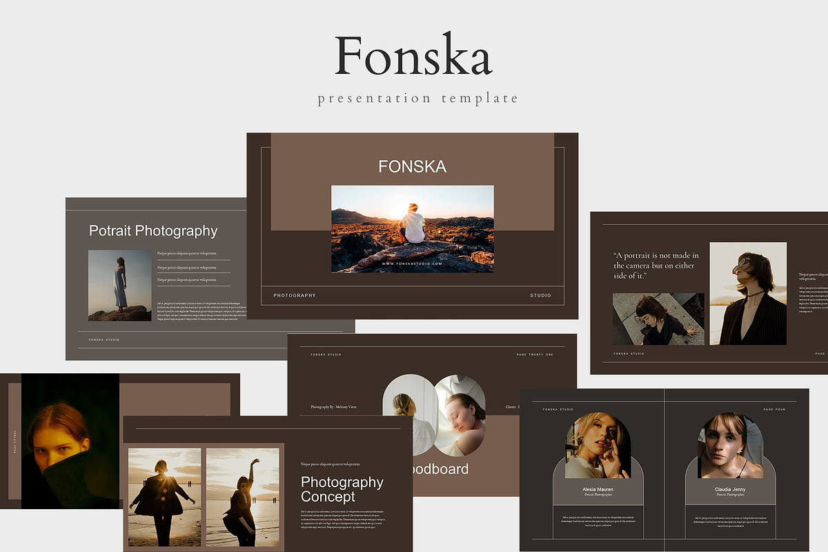 Fonska - Keynote Template, a Presentation Template by eunavia (Photo 1 of 6)